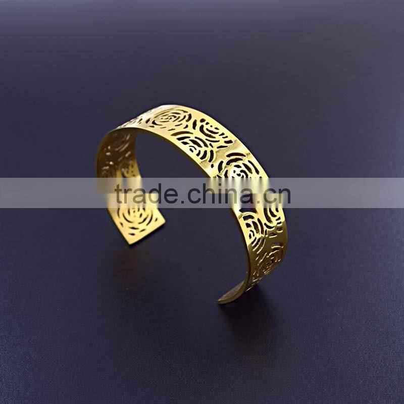 fashion jewelry cuff bangle girl stainless steel cuff bracelet