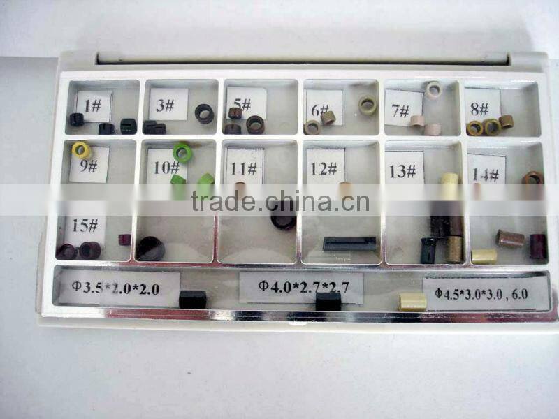 Silicone Micro Rings Human Hair Extensions Bead Links many color Colors silicone micro beads for hair extensions