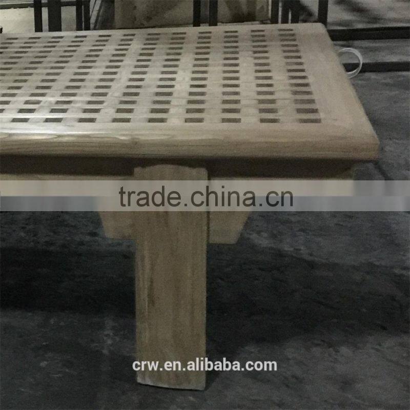 RE-1532 new design large shabby chic coffee tables