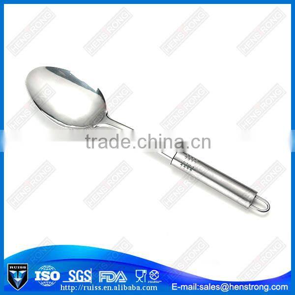Heat resistant rubber handle rice spoon