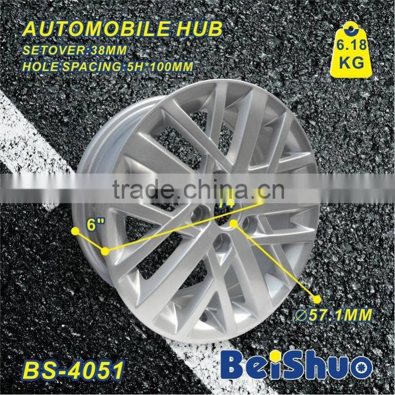 BS-4051 Aluminium alloy car wheels,wheel rim,auto wheel hub