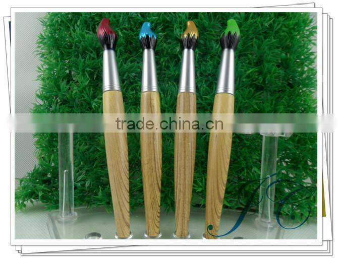 Grotesque Wooden Advertising Ballpoint Pen