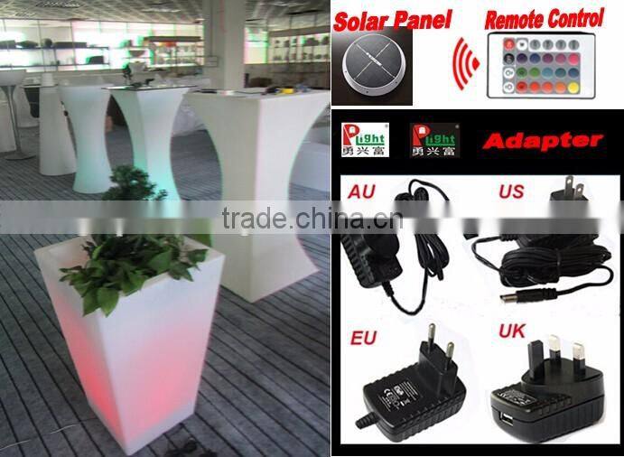 Solar LED light Flower pot with remote control YXF-4570S