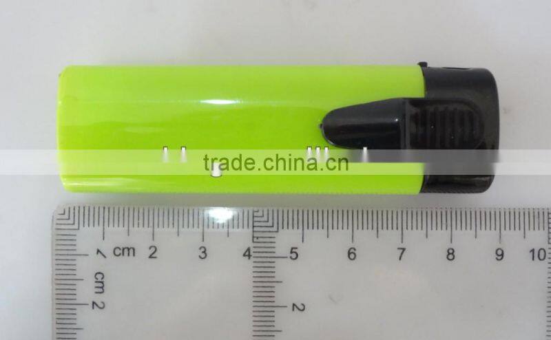 homemade plastic material cigarette lighter, electronic rechargeable torch lighters