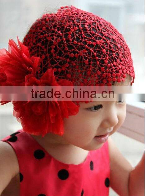 2013 New Flower Lace Baby Girl Headband