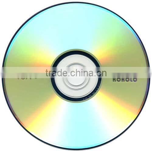 Silver shiny top disc cd-r dvd-r, blank disc wholesale