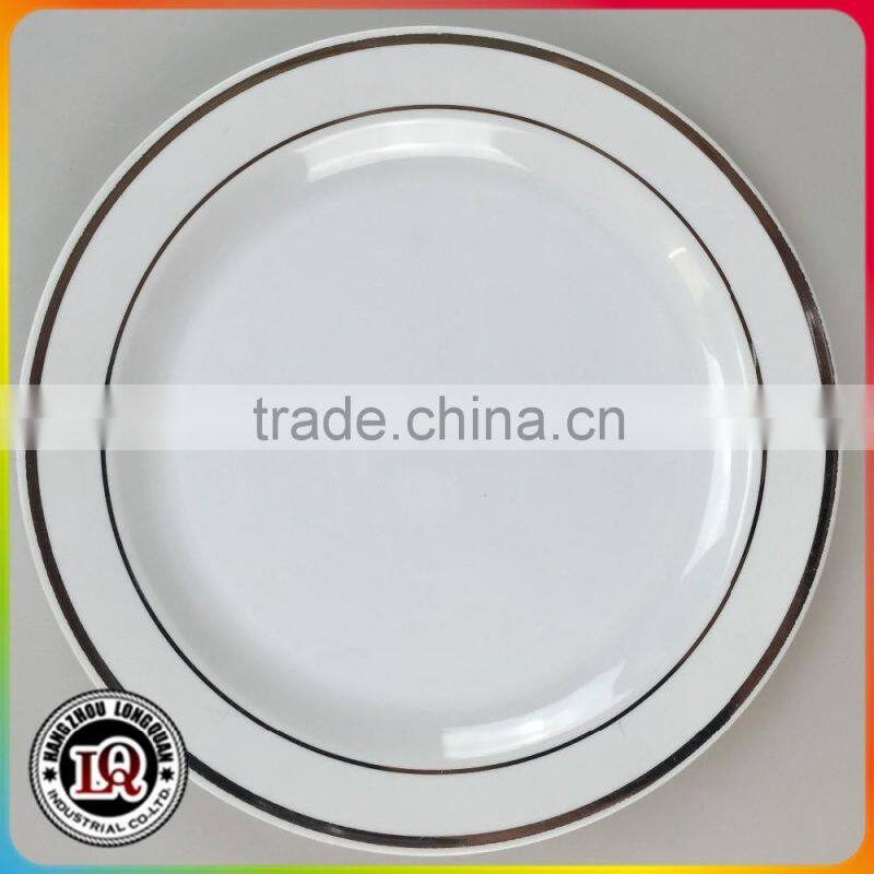 6'' Inch Disposable Plastic Party Fruit Plate