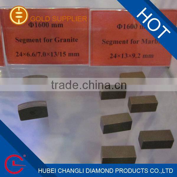 1600mm marble for Diamond segment for circular saw blade