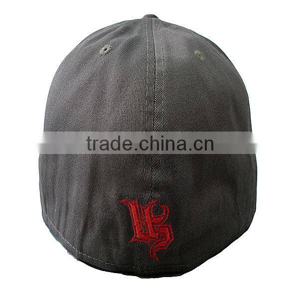 Custom special printing flat brim fitted hats