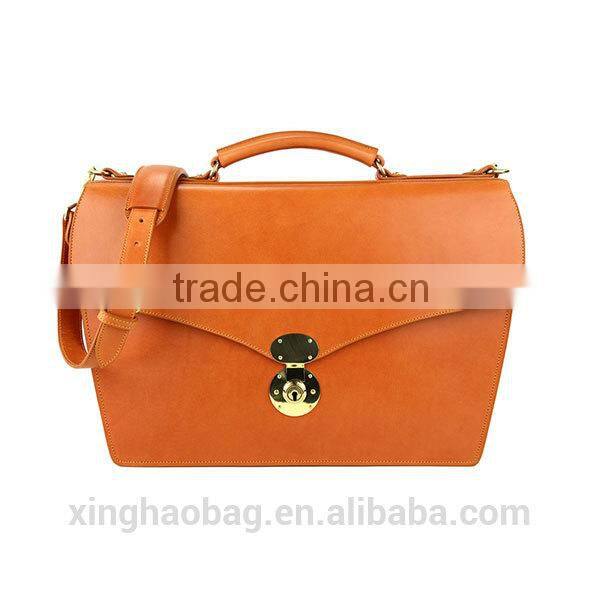 Wholesale Cheap Mens Tote leather briefcases for men, briefcase with combination lock on Sale