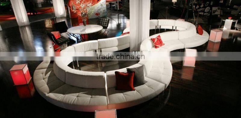 Elegant high back lounge wedding furniture set XYN432