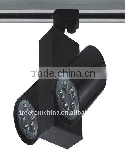 black waterproof spotlight fixture