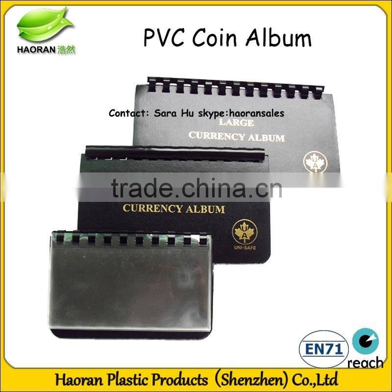 Popular souvenir penny album PVC