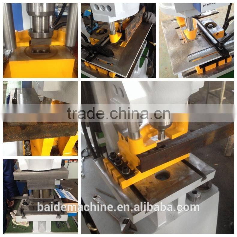 Q35Y series 90T hydraulic punching machine with single head punching machine