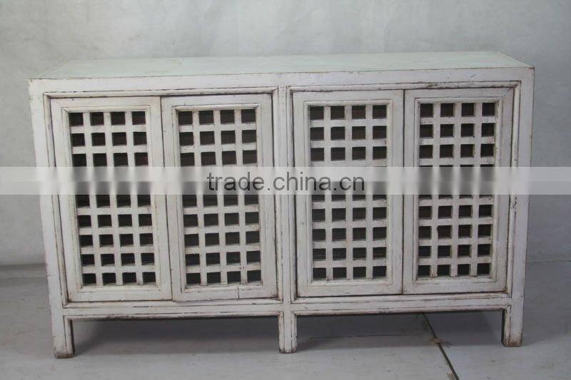 Chinese Antique Furniture/ Louver Door Cabinet