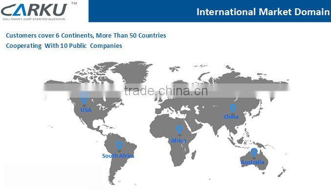 6000mAh auto mini car jump starter with USB charge cable