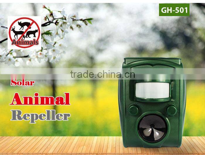 GH-501 Newest solar alarm bird animal control