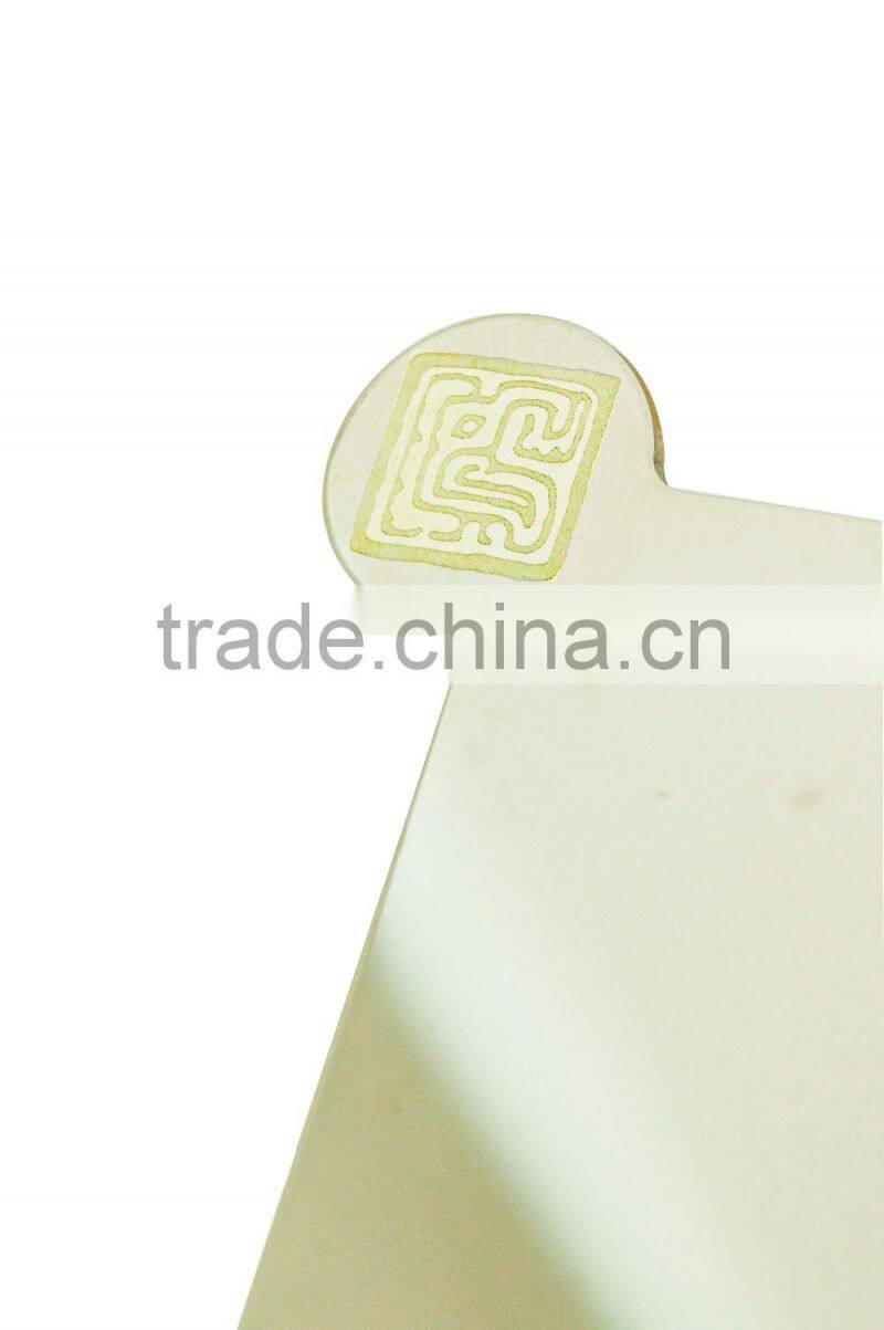 women chinese element newest design square pocket mirror with packing