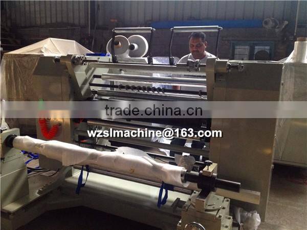 Automatic Aluminum Foil Plastic Film SlittingRewinding Machine