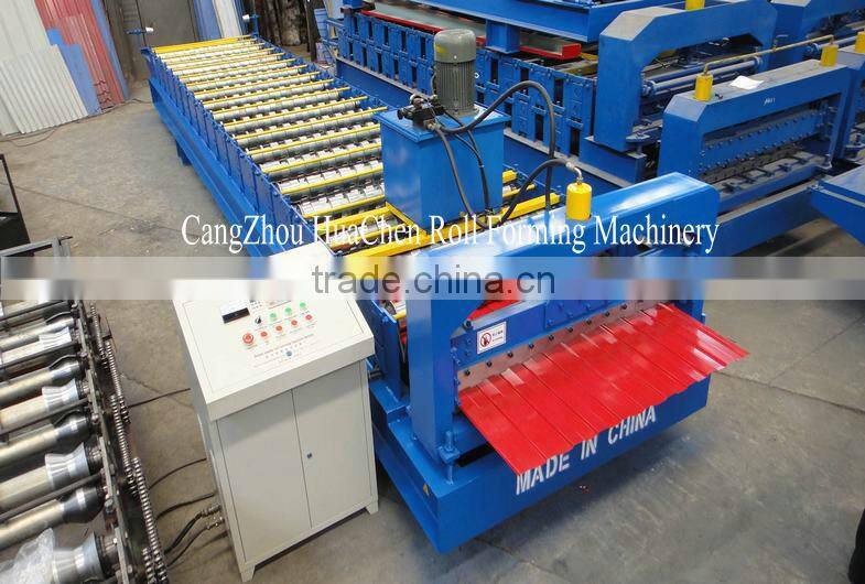 Roll Forming Machine Making Galvanized Color Metal IBR Wall Sheet