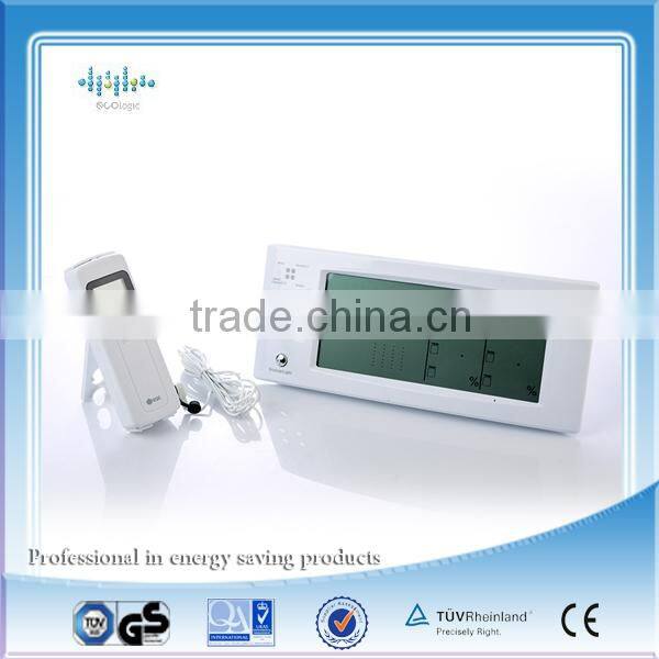 Hot-sale advanced wireless weather station with calender with large LCD screen record Wind&Rainwind Rain &Temperature &Humidity