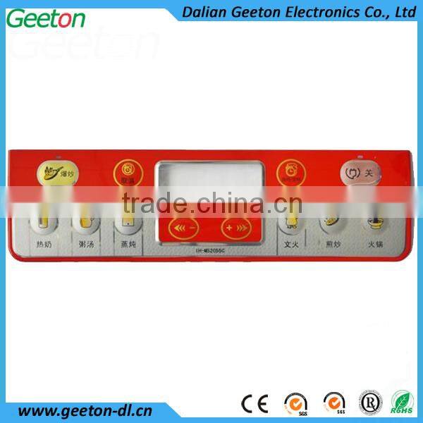 China Custom Flat Graphic Overlay Panel For DVD