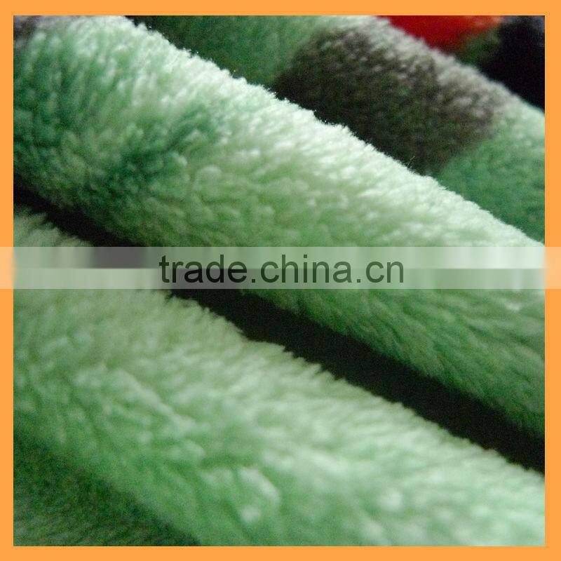 car printed coral fleece blanket made in China