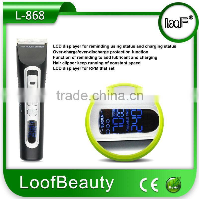rechargeable hair clipper with KC certificate