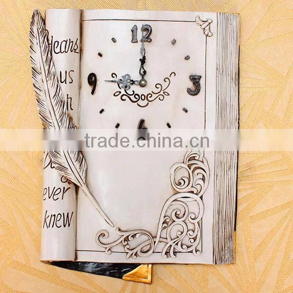 Religious theme The Last Supper jesus statue table clock