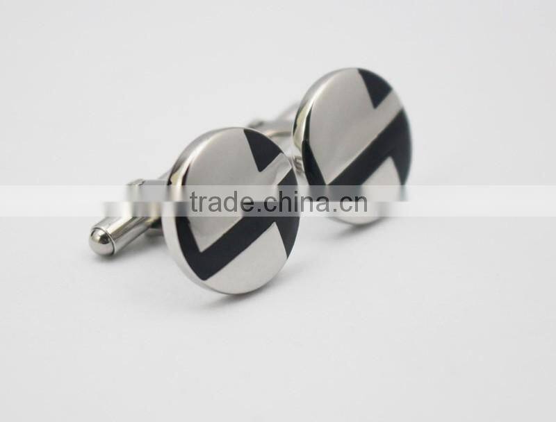 Factory Customize Casual Men Stainless Steel Cufflinks