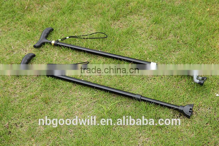 Three feet Alloy crutch ,The old man Aluminum Alloy crutch, telescopic crutch, cane cane light regulating old walker.