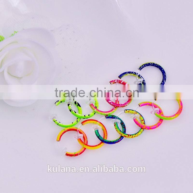 2016 Indian Nose Ring None Piercing Nose Ring Fake Septum Piercing