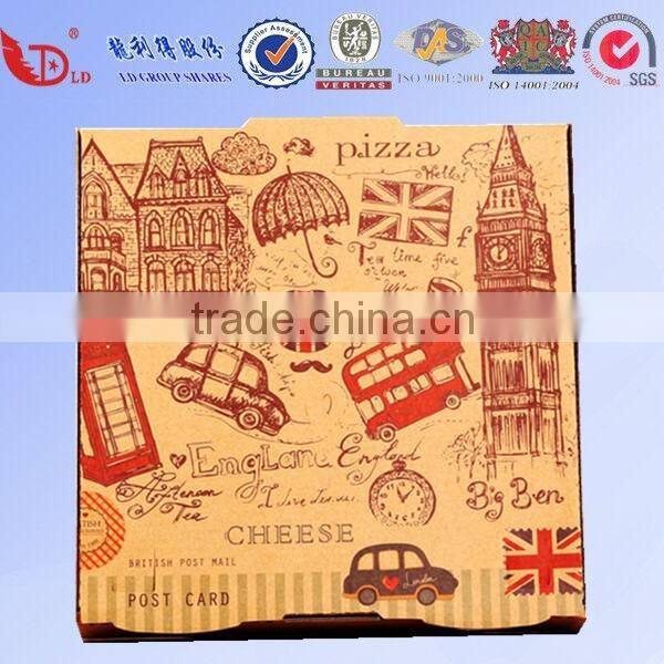 custom printing paper pizza box corrugated pizza box wholesale