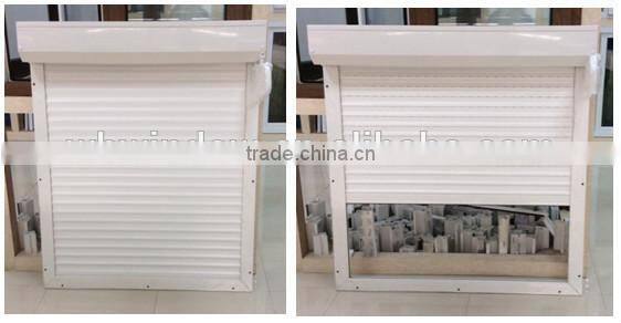 Good price aluminum pvc window roller shutter frame with high quality