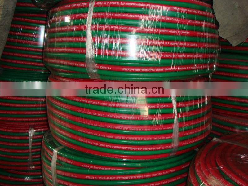 twin welding hose reel