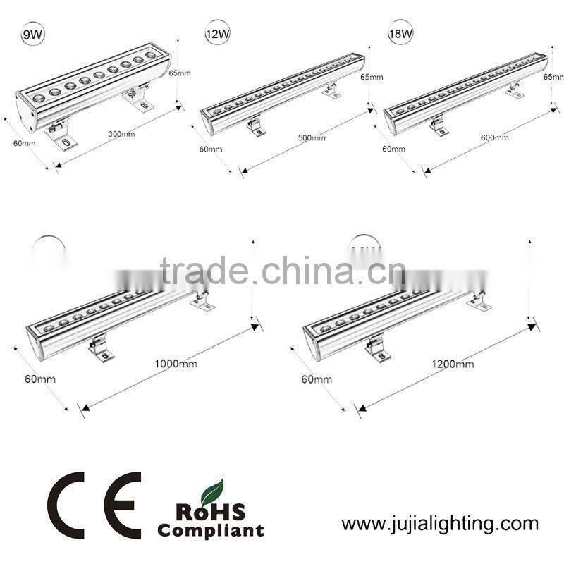 IP65 RGB wall wash lighting led