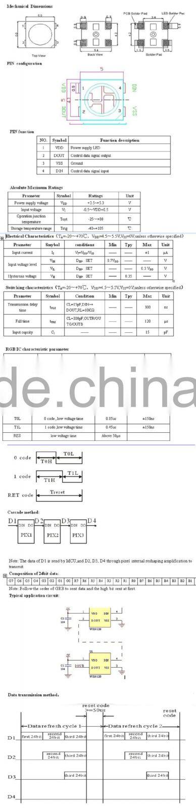 WS2812B SMD