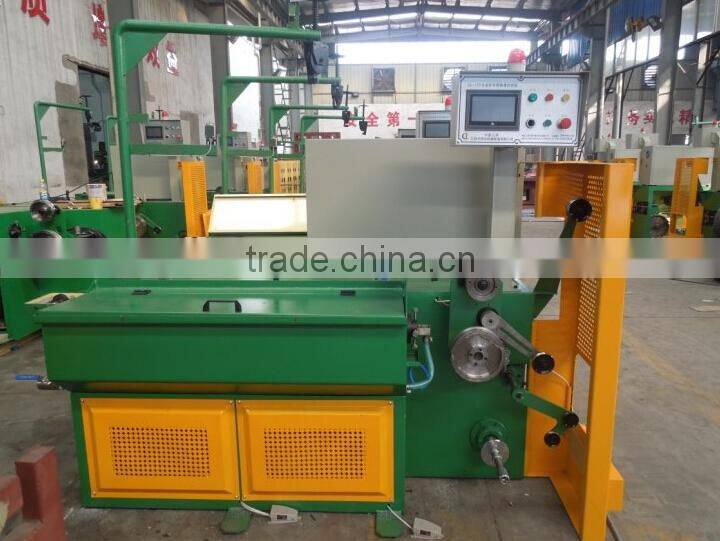 Mini gold color wire drawing machine