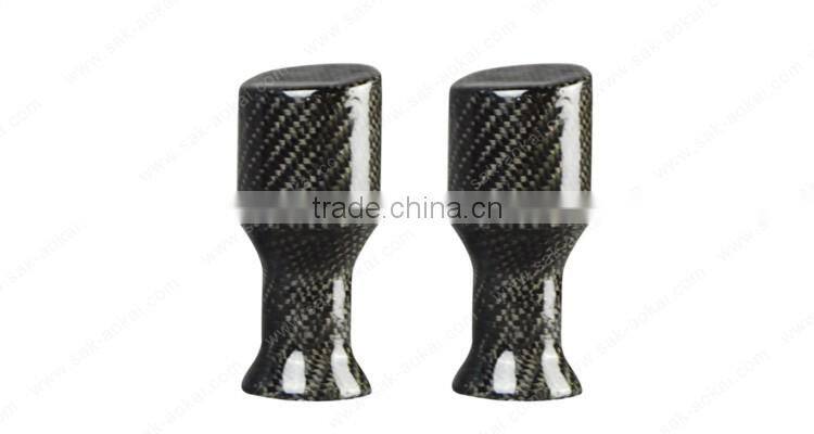 High quality New Design carbon fiber black gear shift knobs