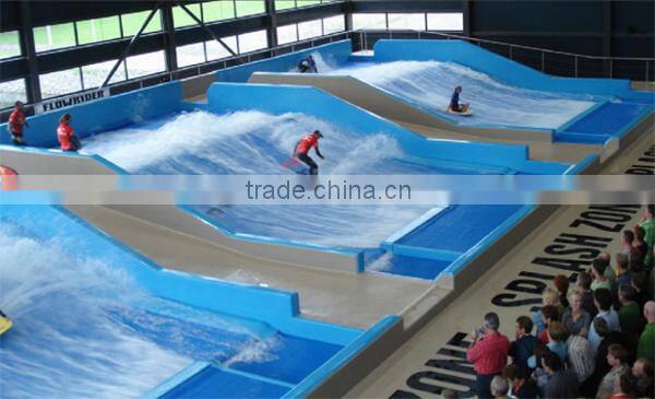Magic Amusement Fiberglass Water Slide Surfing Pool for Fun