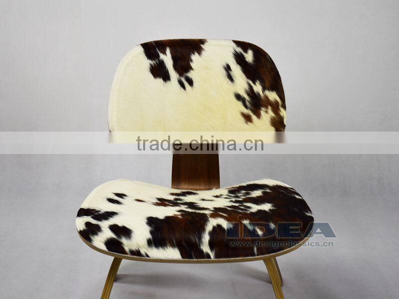 Replica Charles Plywood Lounge Chair - Pony Skin