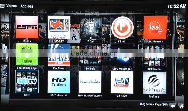 LibreElec OS Linux Kodi Quad Core M8S TV BOX S812 CPU 2G+8G