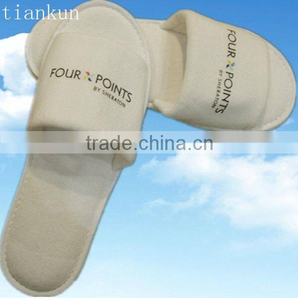 Packets of towel embroidered slippers, fashion slippers