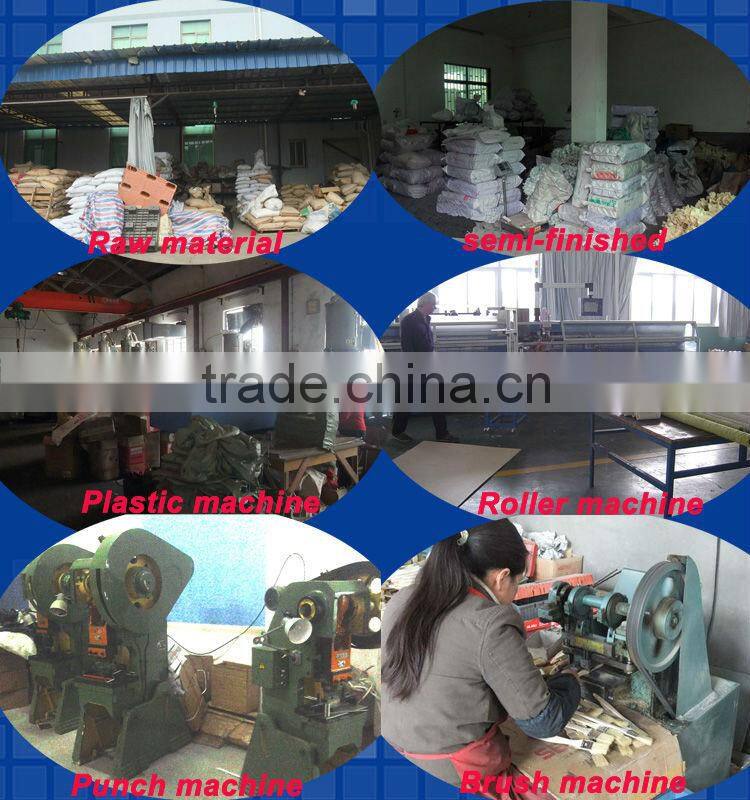 plastic handle plastic ferrule pure natural bristles BBQ brush