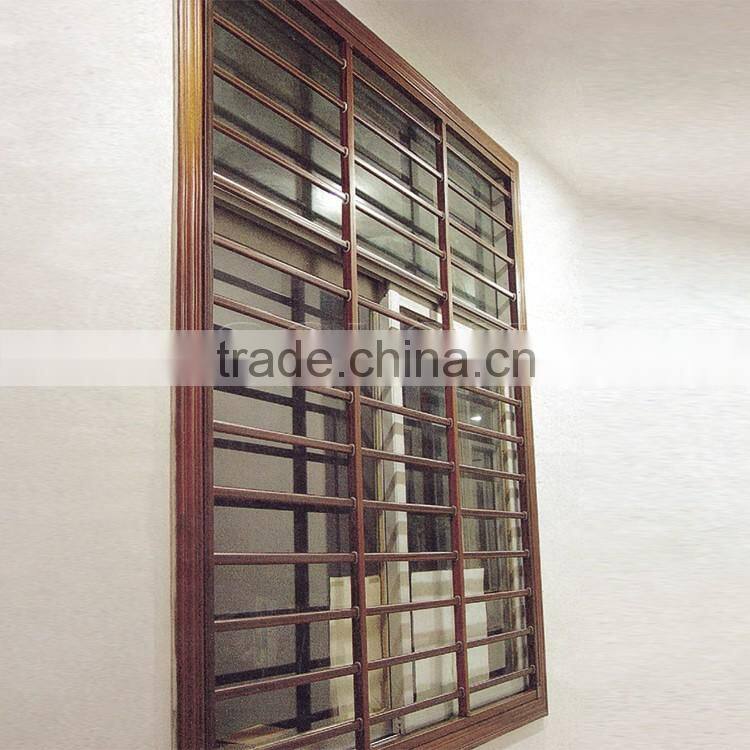 2016 High Quality Security Window, modern iron Window Grill Design