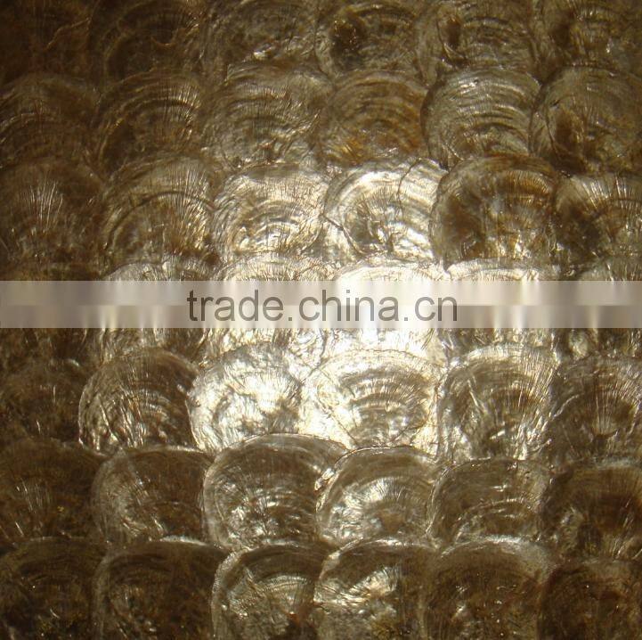 Capiz shell decorative mosaic tiles