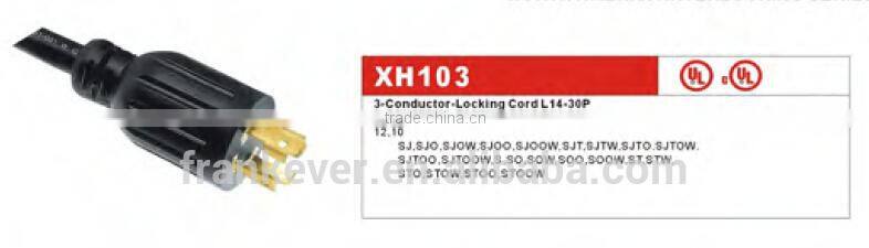 Amercia NEMA L14-30P UL power cord
