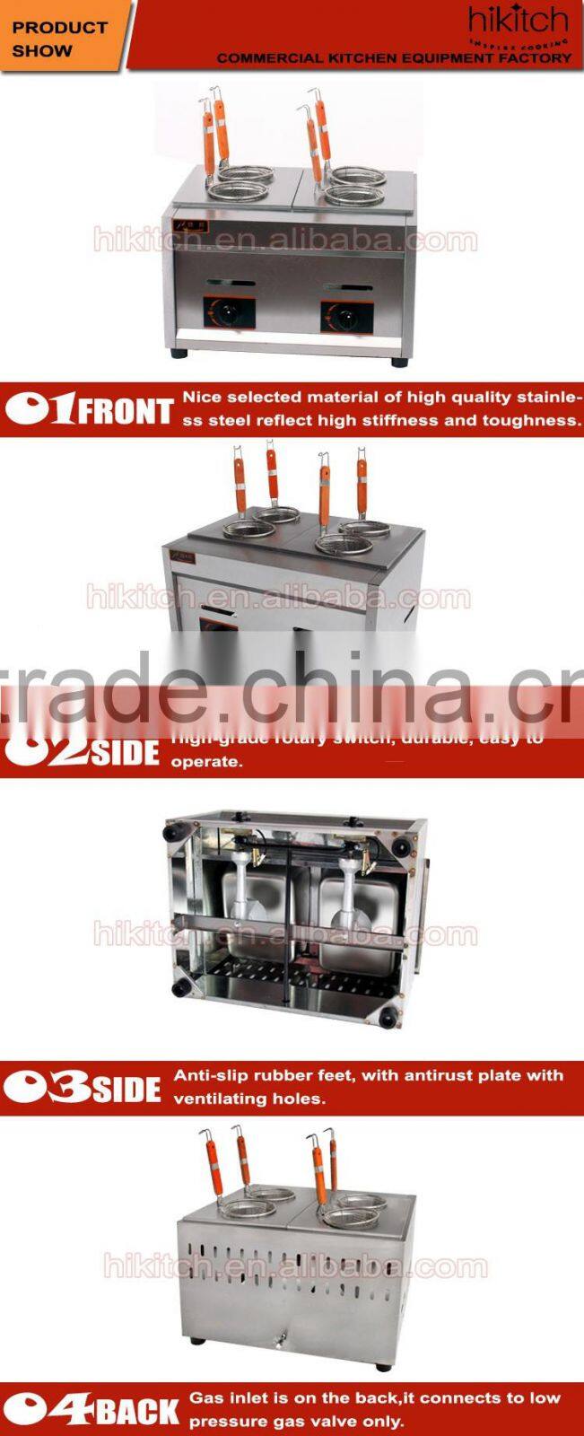 Restaurant High Efficiency Industrial Gas Commercial Noodle Cooker