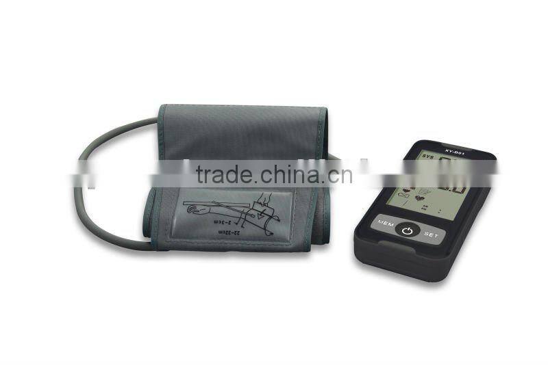 Arm blood pressure monitor, Low noise tech. Auto-Reading 90 group memories