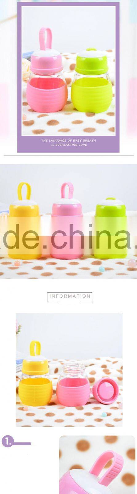 Beauchy 2016 300ml Penguin bottle Penguin shape glass bottle 300ml glass juice bottle with high quality